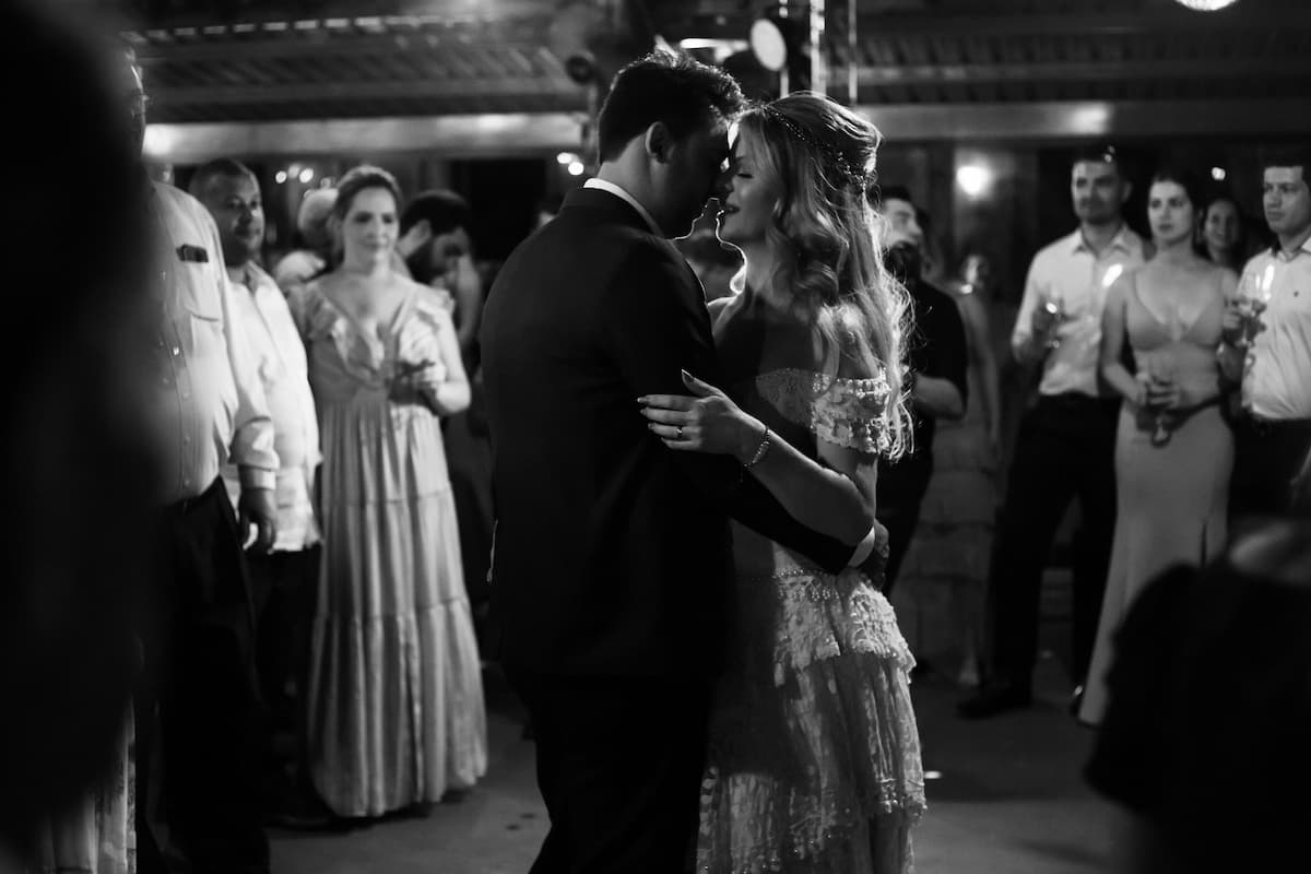 Pierwszy taniec na weselu w Zajeździe Harasówka